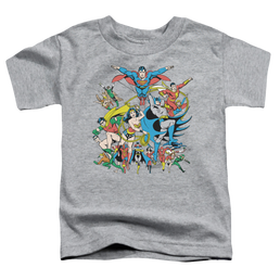Justice League Justice League Assemble - Kid's T-Shirt Kid's T-Shirt (Ages 4-7) Justice League   