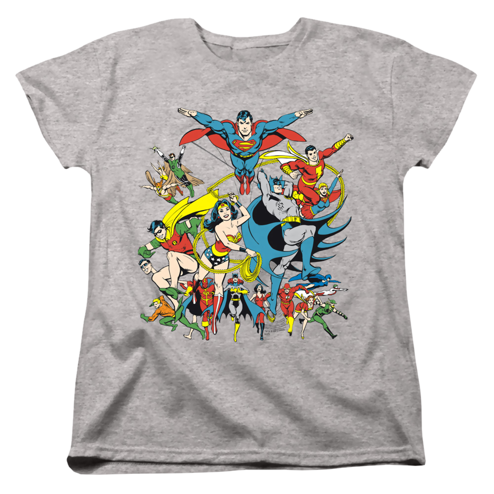 Justice League Justice League Assemble - Women's T-Shirt Women's T-Shirt Justice League   