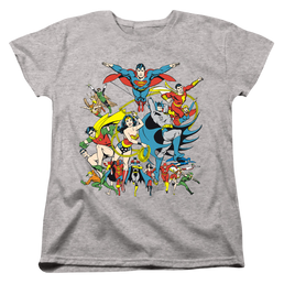 Justice League Justice League Assemble - Women's T-Shirt Women's T-Shirt Justice League   