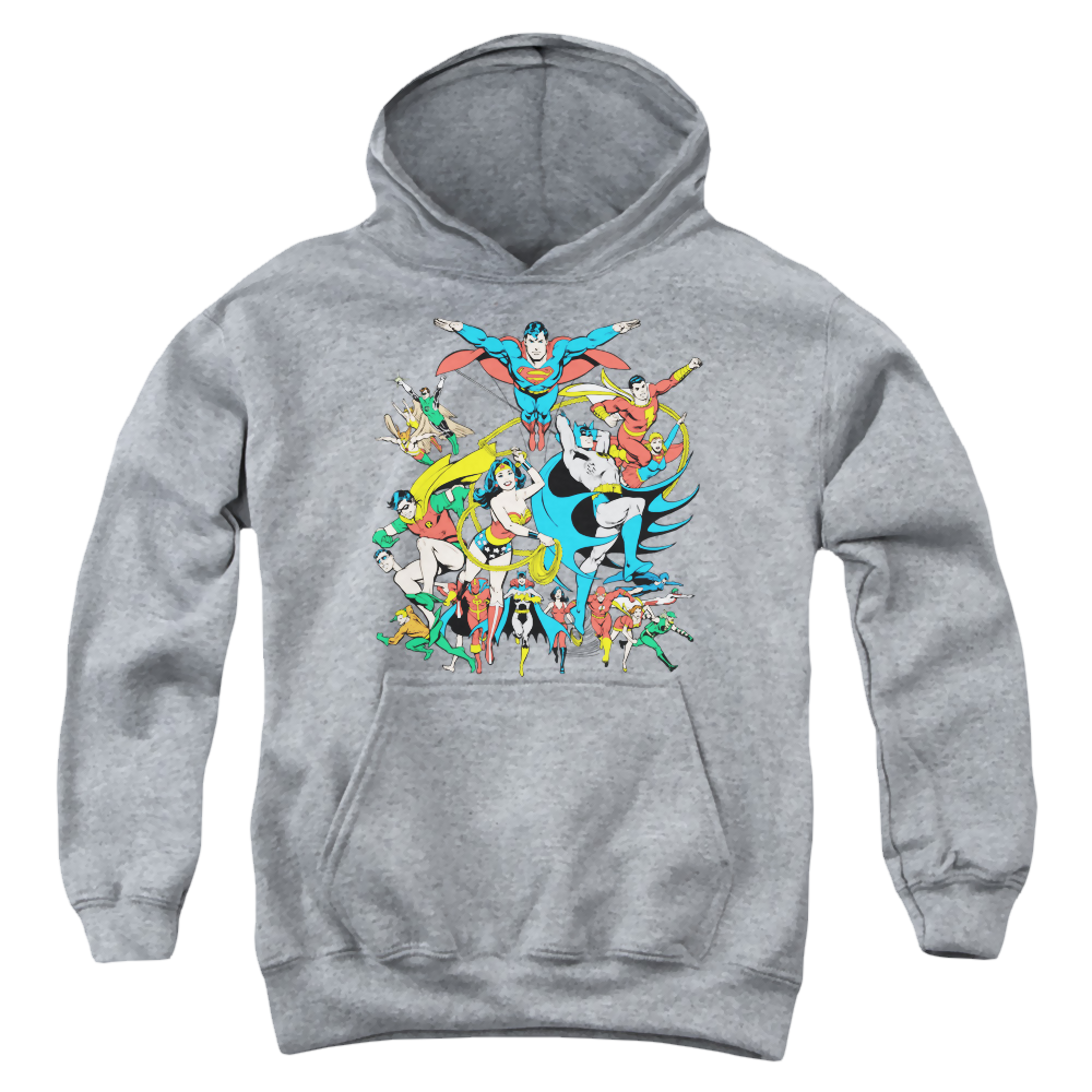 Justice League Justice League Assemble - Youth Hoodie Youth Hoodie (Ages 8-12) Justice League   
