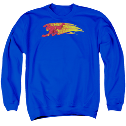 Flash, The Fastest Man Alive - Men's Crewneck Sweatshirt Men's Crewneck Sweatshirt The Flash   