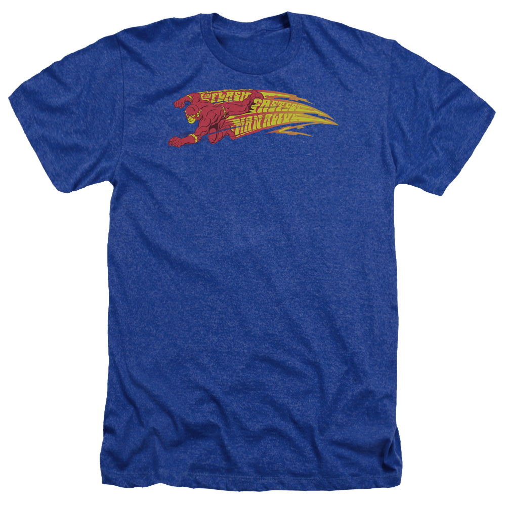 Flash, The Fastest Man Alive - Men's Heather T-Shirt Men's Heather T-Shirt The Flash   