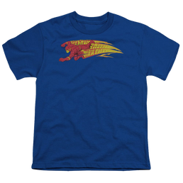 Flash, The Fastest Man Alive - Youth T-Shirt Youth T-Shirt (Ages 8-12) The Flash   