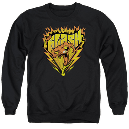 Flash, The Blazing Speed - Men's Crewneck Sweatshirt Men's Crewneck Sweatshirt The Flash   