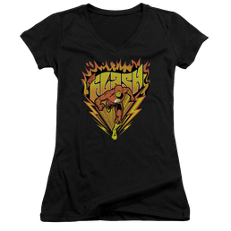 Flash, The Blazing Speed - Juniors V-Neck T-Shirt Juniors V-Neck T-Shirt The Flash   