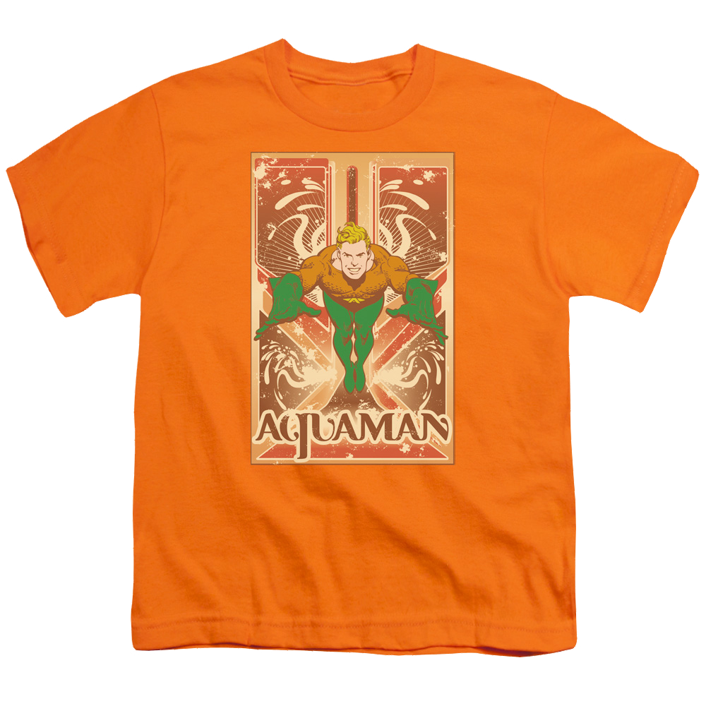 Aquaman Aquaman - Youth T-Shirt Youth T-Shirt (Ages 8-12) Aquaman   