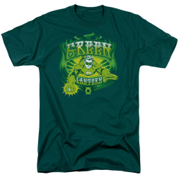 Green Lantern Green Flames - Men's Regular Fit T-Shirt Men's Regular Fit T-Shirt Green Lantern   