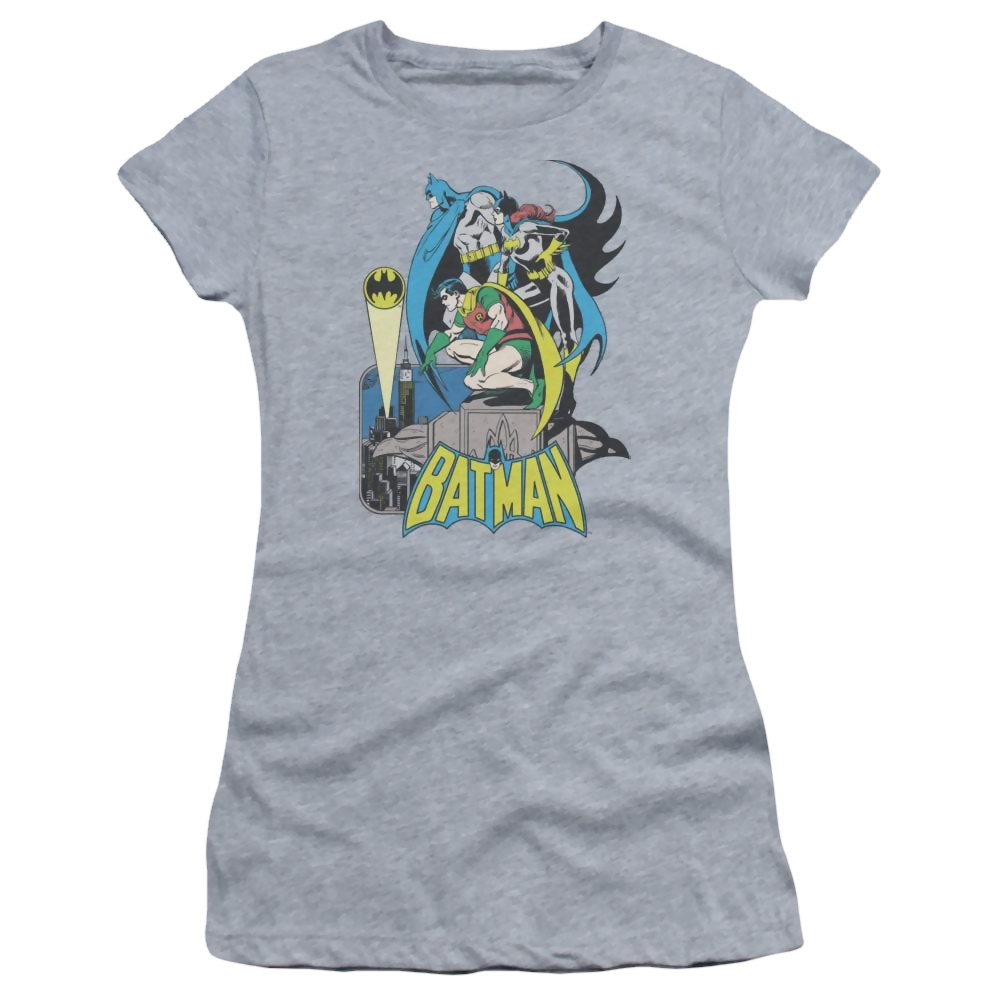 DC Comics Heroic Trio - Juniors T-Shirt Juniors T-Shirt Batman   