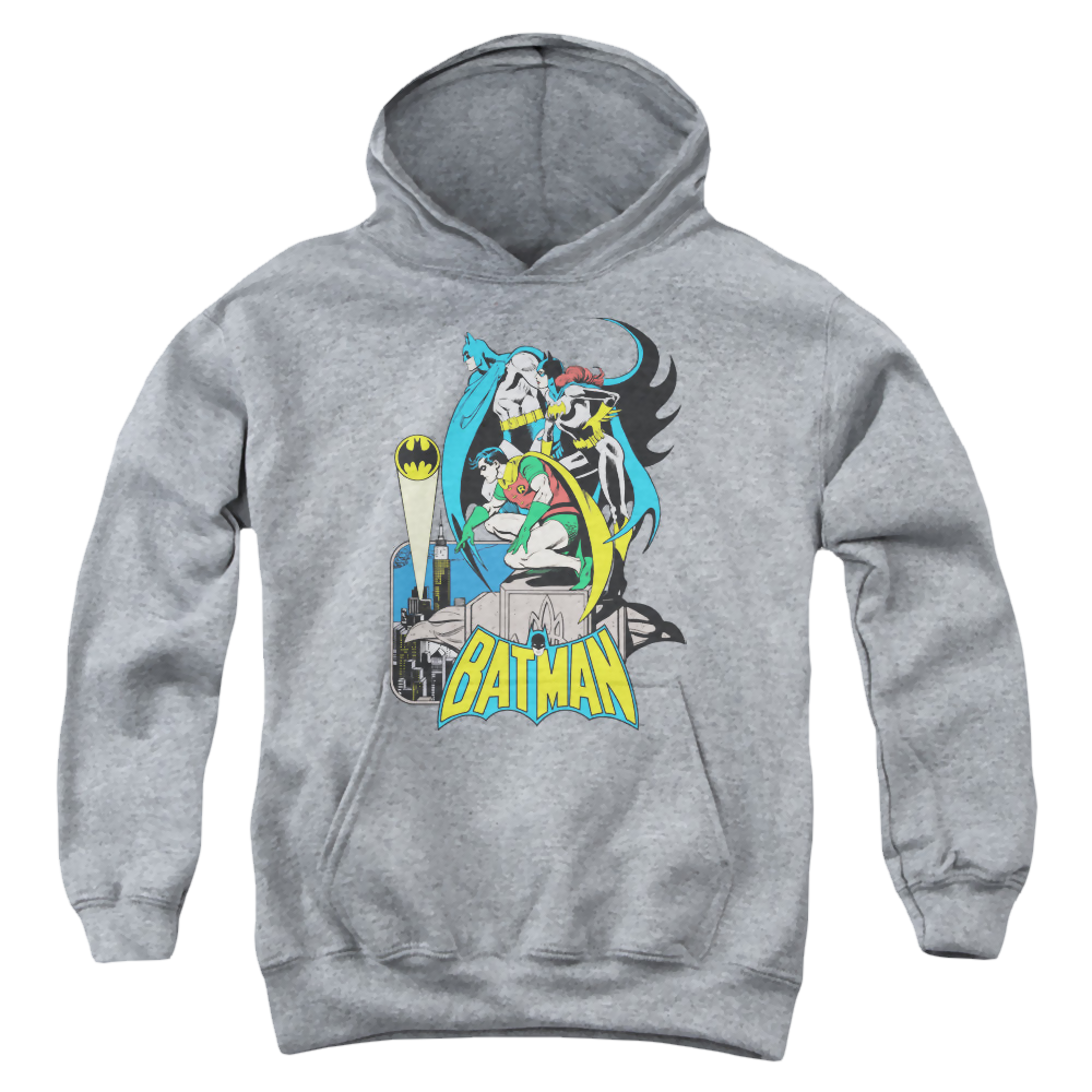Robin Heroic Trio - Youth Hoodie Youth Hoodie (Ages 8-12) Batman   