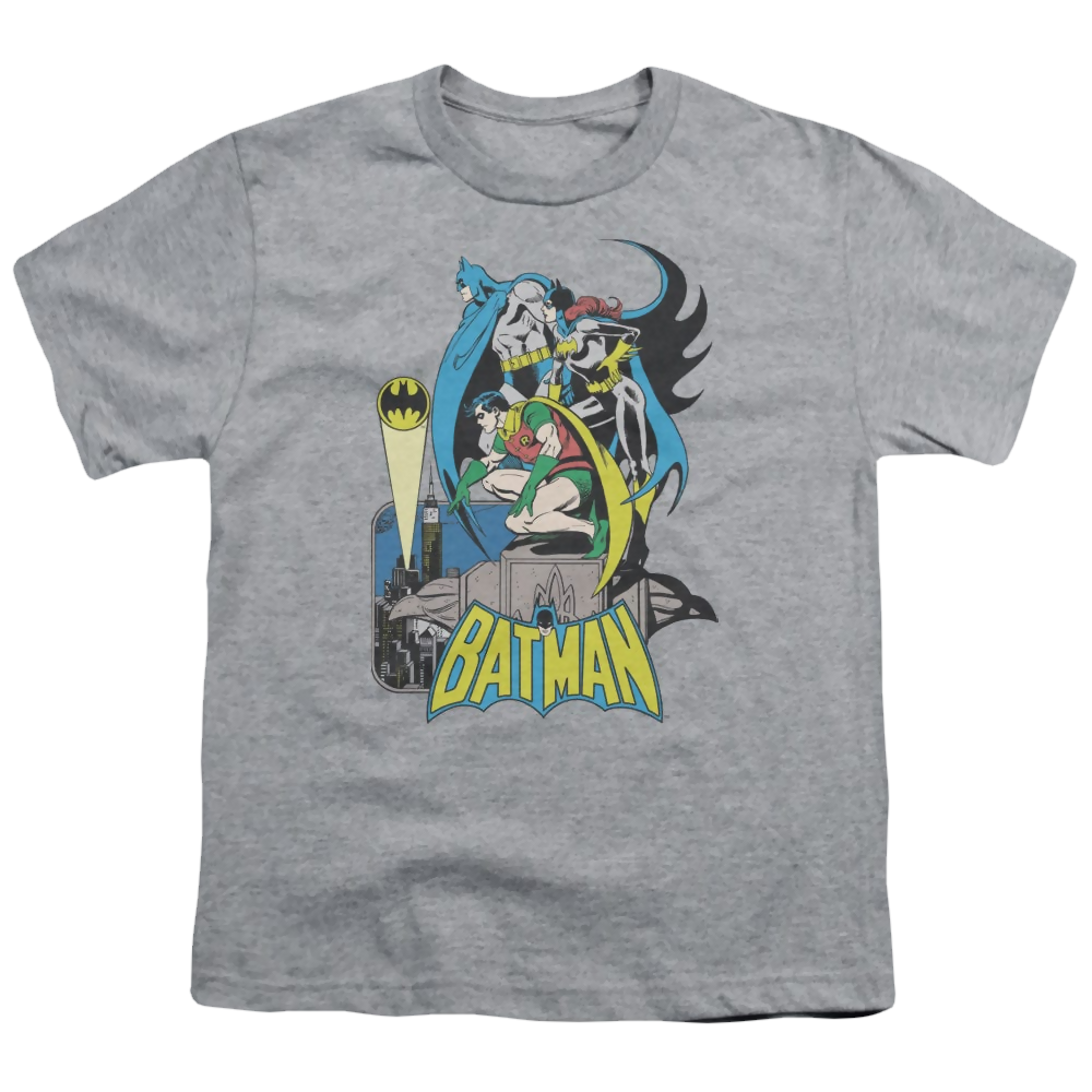Robin Heroic Trio - Youth T-Shirt Youth T-Shirt (Ages 8-12) Batman   