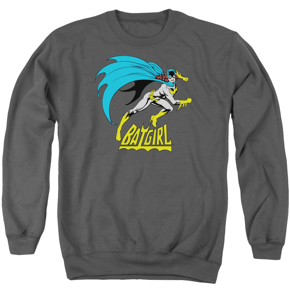 Batgirl Batgirl Is Hot - Men's Crewneck Sweatshirt Men's Crewneck Sweatshirt Batman   
