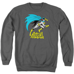 Batgirl Batgirl Is Hot - Men's Crewneck Sweatshirt Men's Crewneck Sweatshirt Batman   