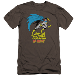 Batgirl Batgirl Is Hot - Men's Premium Slim Fit T-Shirt Men's Premium Slim Fit T-Shirt Batman   