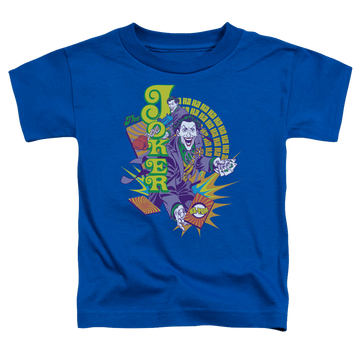 Royal toddler t-shirt with Joker Raw Deal graphic