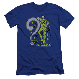 DC Comics The Riddler - Men's Premium Slim Fit T-Shirt Men's Premium Slim Fit T-Shirt DC Comics   