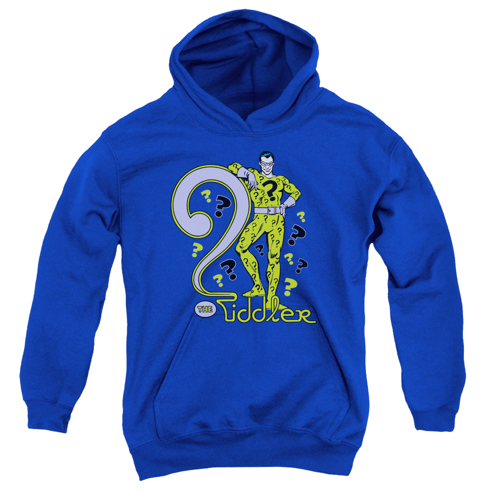 More DC Characters The Riddler - Youth Hoodie Youth Hoodie (Ages 8-12) DC Comics   