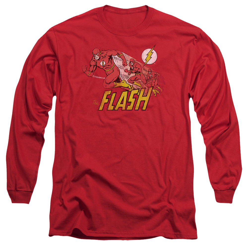 Flash, The Crimson Comet - Men's Long Sleeve T-Shirt Men's Long Sleeve T-Shirt The Flash   