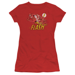 Flash, The Crimson Comet - Juniors T-Shirt Juniors T-Shirt The Flash   