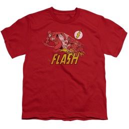 Flash, The Crimson Comet - Youth T-Shirt Youth T-Shirt (Ages 8-12) The Flash   