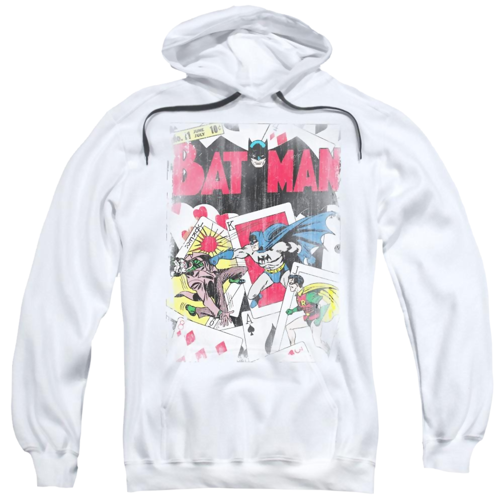 DC Comics Number 11 Distressed - Pullover Hoodie Pullover Hoodie Batman   