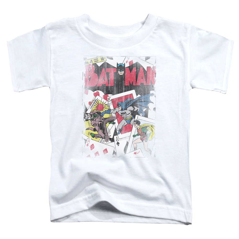 DC Batman Number 11 Distressed - Kid's T-Shirt Kid's T-Shirt (Ages 4-7) Batman   