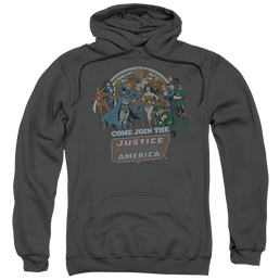 DC Comics Join The Justice League - Pullover Hoodie Pullover Hoodie Justice League   