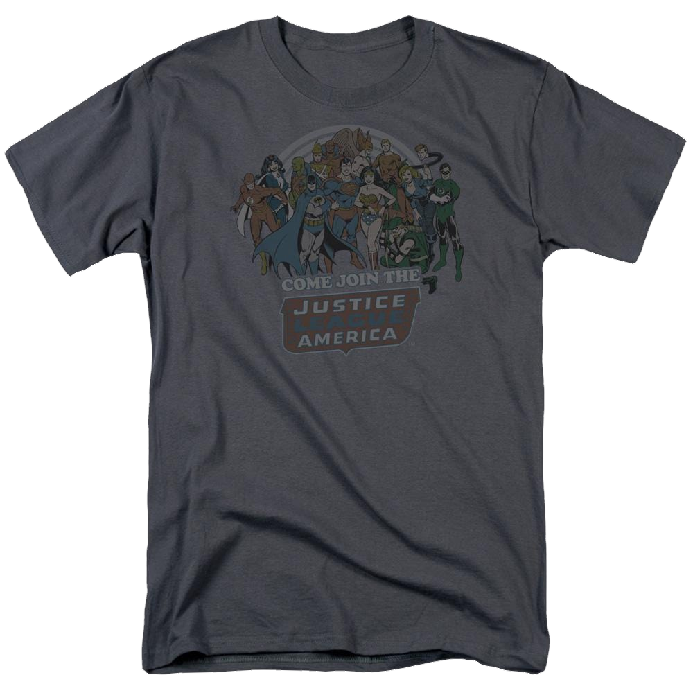 DC Comics Join The Justice League - Men's Regular Fit T-Shirt Men's Regular Fit T-Shirt Justice League   