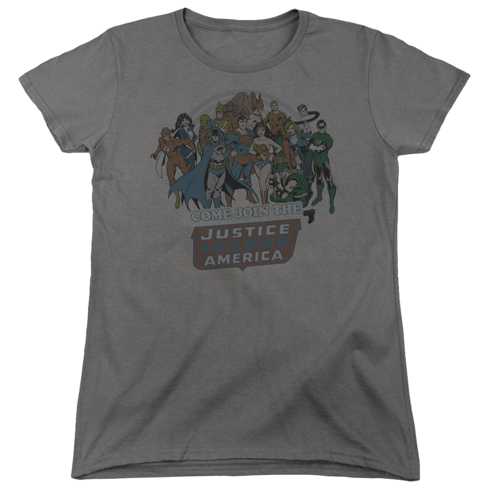 DC Comics Join The Justice League - Women's T-Shirt Women's T-Shirt Justice League   