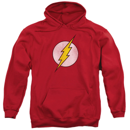 Flash, The Flash Logo Distressed - Pullover Hoodie Pullover Hoodie The Flash   