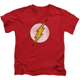 Flash, The Flash Logo Distressed - Kid's T-Shirt Kid's T-Shirt (Ages 4-7) The Flash   