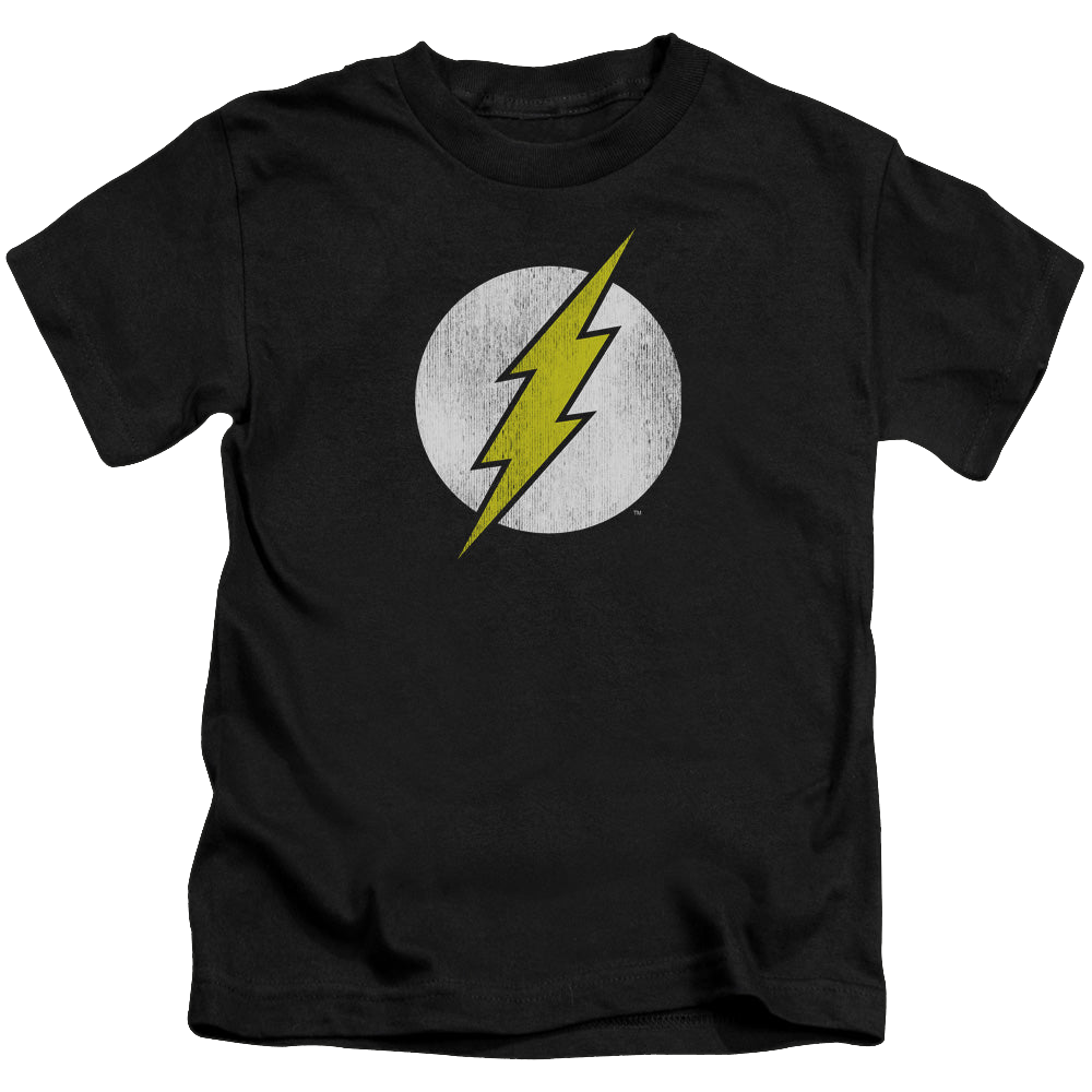Flash, The Flash Logo Distressed - Kid's T-Shirt Kid's T-Shirt (Ages 4-7) The Flash   