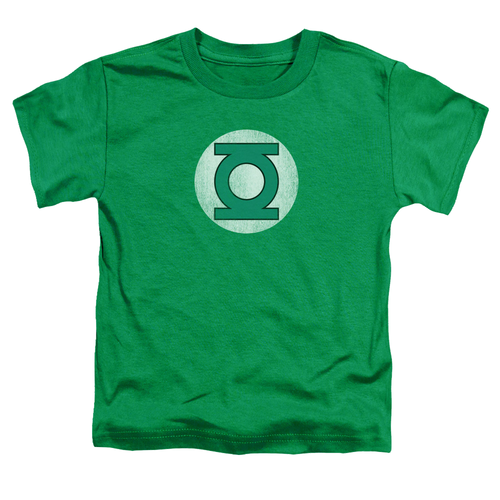 Green Lantern Green Lantern Logo Distressed - Kid's T-Shirt Kid's T-Shirt (Ages 4-7) Green Lantern   