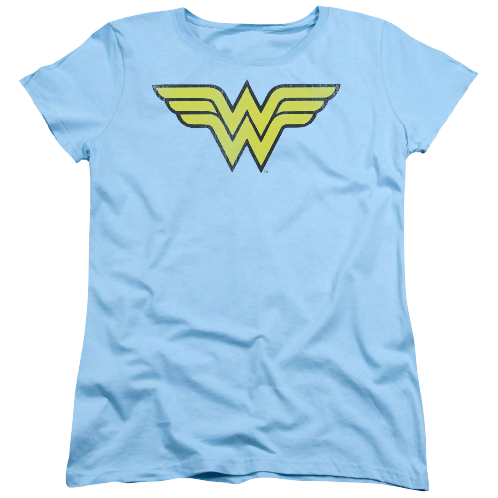 DC Comics Ww Logo Distressed - Women's T-Shirt Women's T-Shirt Wonder Woman   