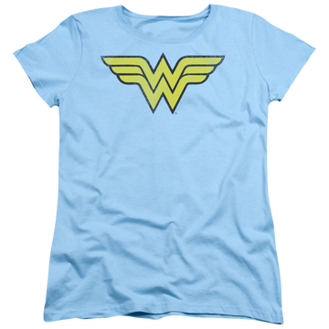 DC Comics Ww Logo Distressed - Women's T-Shirt Women's T-Shirt Wonder Woman   
