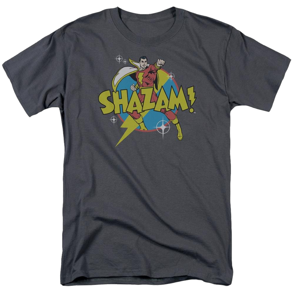 DC Comics Power Bolt - Men's Regular Fit T-Shirt Men's Regular Fit T-Shirt Shazam   