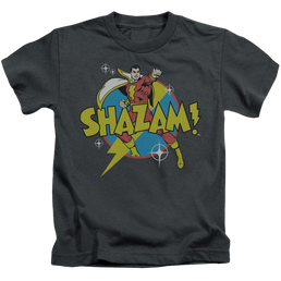 Shazam Power Bolt - Kid's T-Shirt Kid's T-Shirt (Ages 4-7) Shazam   