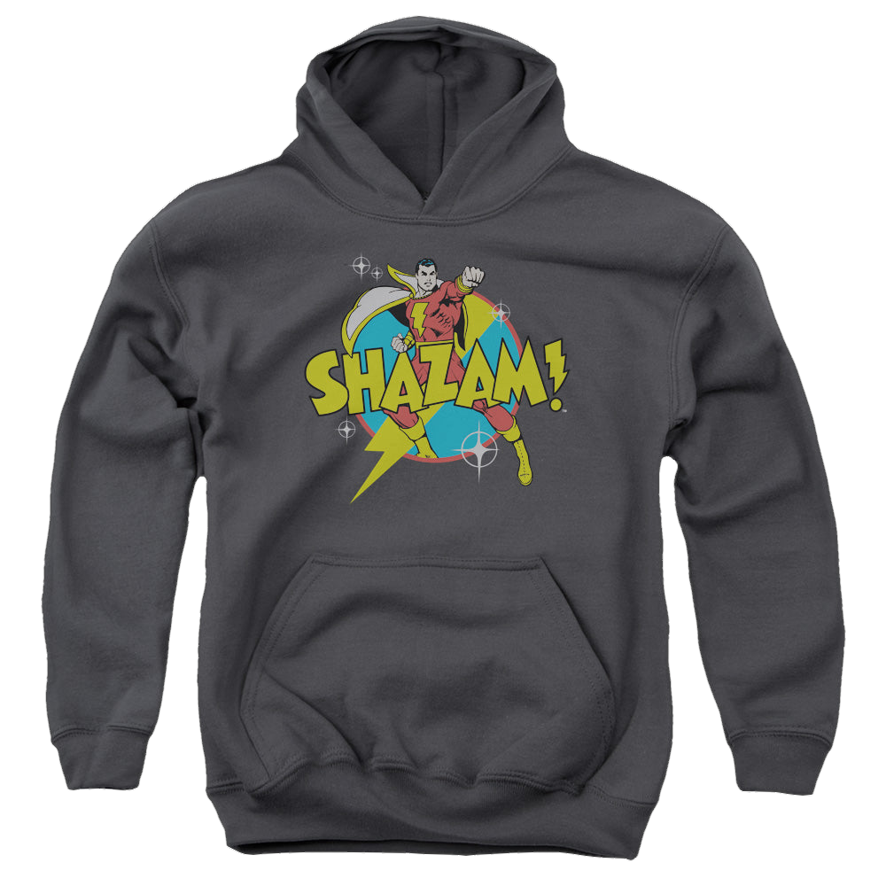 Shazam Power Bolt - Youth Hoodie Youth Hoodie (Ages 8-12) Shazam   