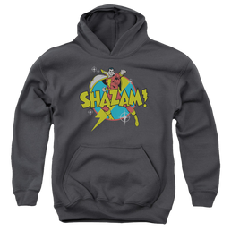Shazam Power Bolt - Youth Hoodie Youth Hoodie (Ages 8-12) Shazam   