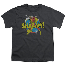 Shazam Power Bolt - Youth T-Shirt Youth T-Shirt (Ages 8-12) Shazam   