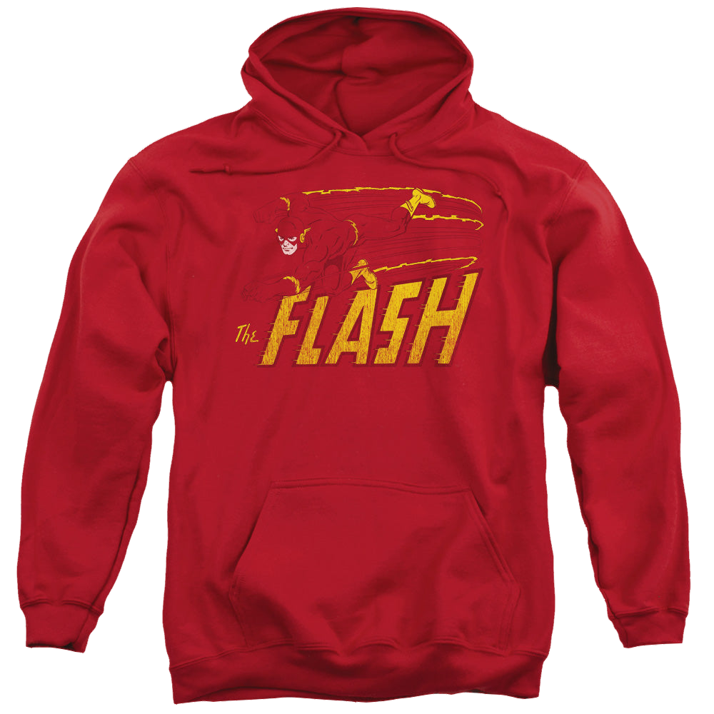 Flash, The Flash Speed Distressed - Pullover Hoodie Pullover Hoodie The Flash   