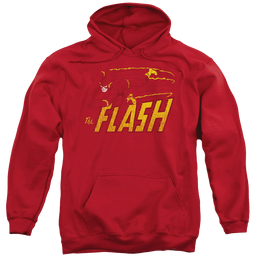 Flash, The Flash Speed Distressed - Pullover Hoodie Pullover Hoodie The Flash   