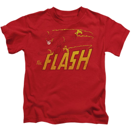 Flash, The Flash Speed Distressed - Kid's T-Shirt Kid's T-Shirt (Ages 4-7) The Flash   