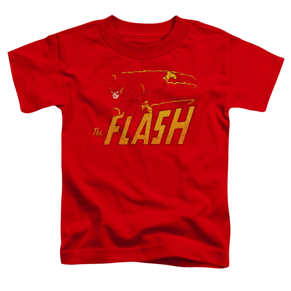 Flash, The Flash Speed Distressed - Toddler T-Shirt Toddler T-Shirt The Flash   