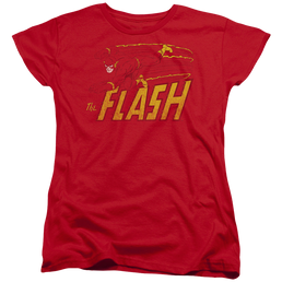 Flash, The Flash Speed Distressed - Women's T-Shirt Women's T-Shirt The Flash   