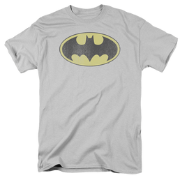 Dc Batman Retro Bat Logo Distressed - Men's Regular Fit T-Shirt Men's Regular Fit T-Shirt Batman   