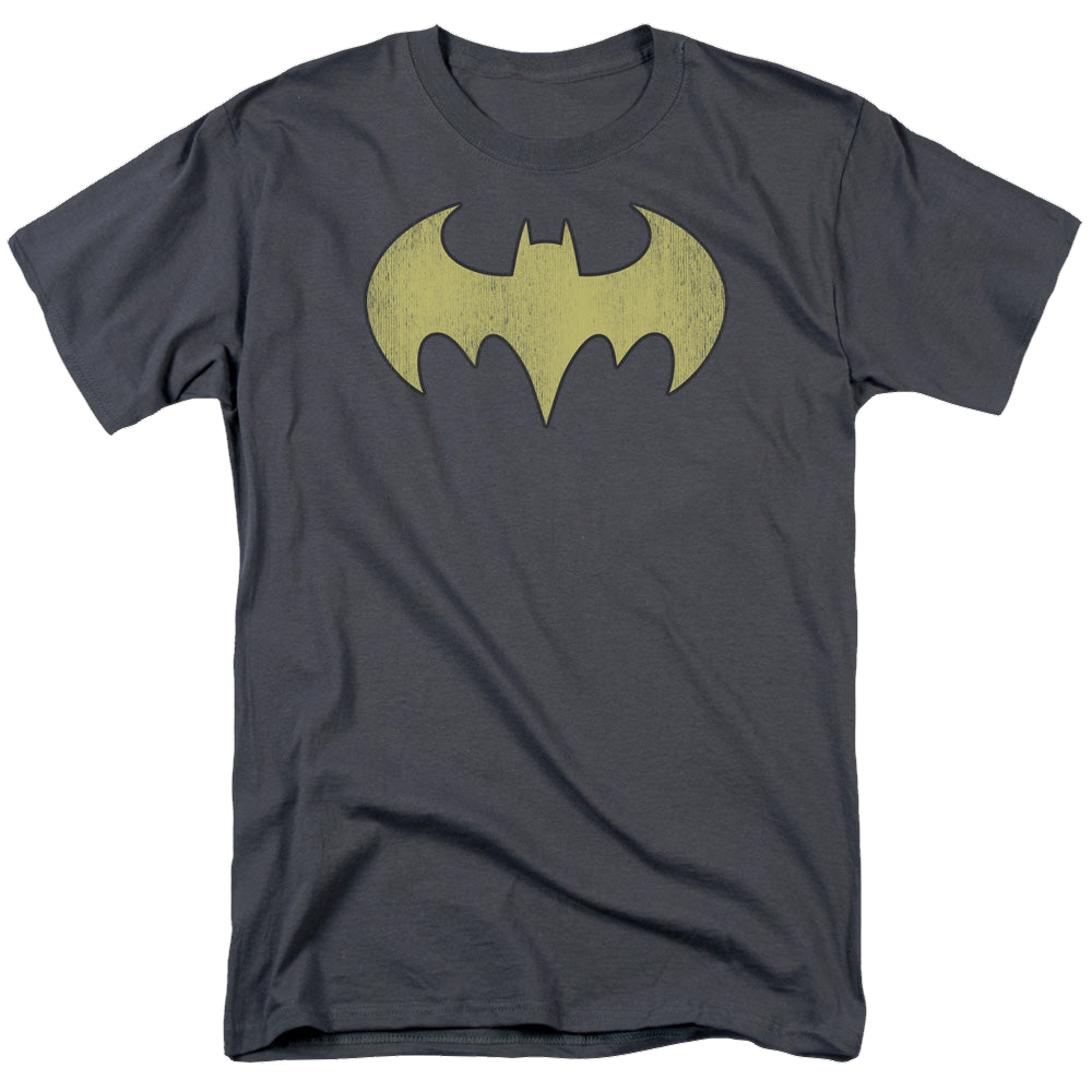 Batgirl Batgirl Logo Distressed - Men's Regular Fit T-Shirt Men's Regular Fit T-Shirt Batman   