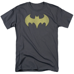 Batgirl Batgirl Logo Distressed - Men's Regular Fit T-Shirt Men's Regular Fit T-Shirt Batman   