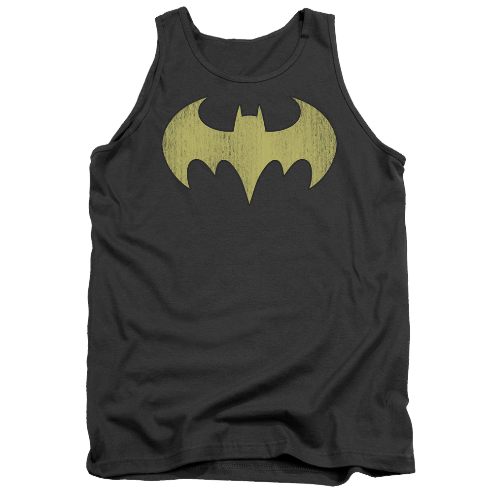 Batgirl Batgirl Logo Distressed - Men's Tank Top Men's Tank Batman   