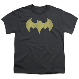 Batgirl Batgirl Logo Distressed - Youth T-Shirt Youth T-Shirt (Ages 8-12) Batman   