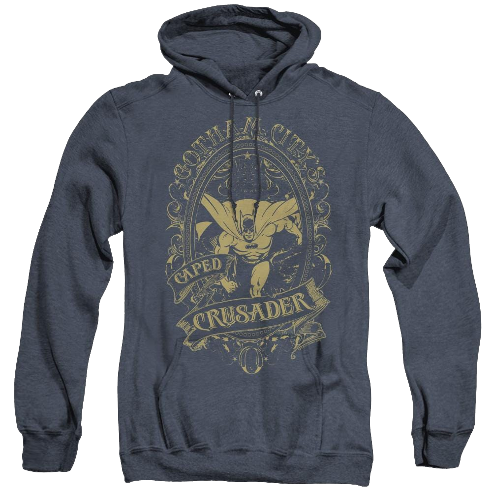 Dc Batman Gotham Crusader - Heather Pullover Hoodie Heather Pullover Hoodie Batman   